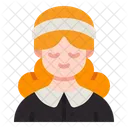 Female Pilgrim  Icon