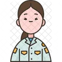 Female Pilot Icon