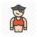 Female Pirate Icon