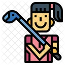 Female Player  Icon
