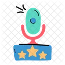 Female podcaster  Icon