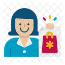 Female Product Officer Woman Product Officer Product Icon