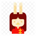 Female Rabbit  Icon