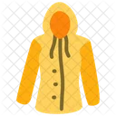 Female Raincoat  Icon