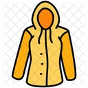 Female Raincoat  Icon