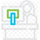 Receptionist Hotel Staff Icon