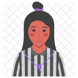 Female referee  Icon