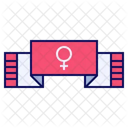Woman Banner  Icon