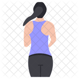 Female Runner Icon