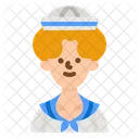Female Sailor  Icon