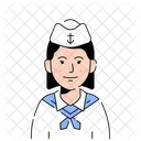 Avatar Female Sailor Sailor Icon