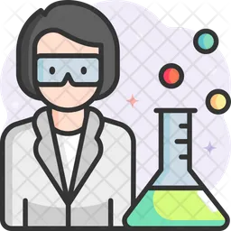 Female Scientist  Icon