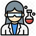Female Scientist Scientist Occupation Icon