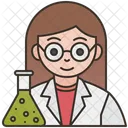 Female Scientist  アイコン