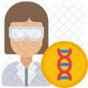 Female Scientist  Icon