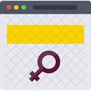 Female Sign Female Gender Icon