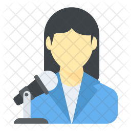 Female Singer Icon png