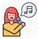 Female Singer  アイコン