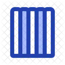Plastic Electrical Component Blue Icon