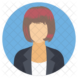 Female Spokesperson Icon - Download in Flat Style