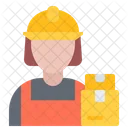 Female Storekeeper Storekeeper Helmet Icon