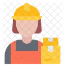 Female Storekeeper Storekeeper Helmet Icône