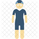 Female Swimming Polo Sport Icon
