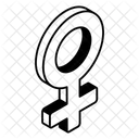 Female Gender Symbol Icon