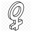 Female Gender Symbol Icon