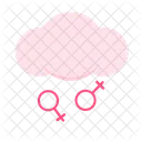 Amongst Floating Cloud Icon