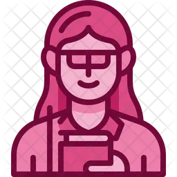 Female teacher  Icon