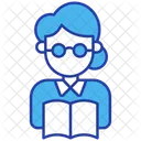 Female Teacher  Icon