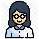 Female Teacher Woman Teacher Teacher Icon