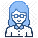 Female Teacher  Icon