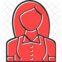 Female Teacher  Icon