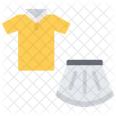 Uniform Shirt Skirt Icône