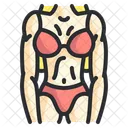 Female torso  Icon