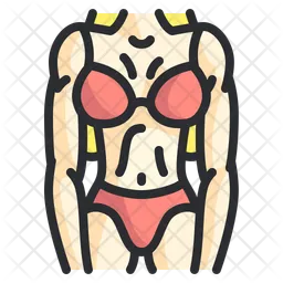 Female torso  Icon