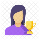 Female Trophy  Icon