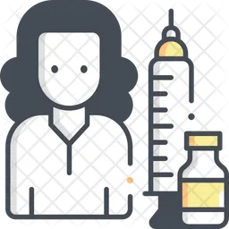 Female Vaccination  Icon