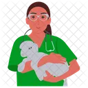 Female Veterinary Pet Female Icon