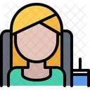 Female Viewer  Icon