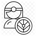 Female Viking Viking Warrior Icon