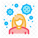 Female Virus Female Virus Icon