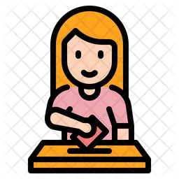 Female Vote  Icon