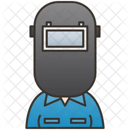 Female Welder  Icon