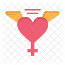 Female Wings  Icon