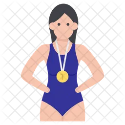 Female Winner  Icon