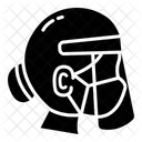 Female With Mask  Icon