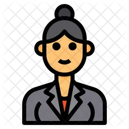 Female Worker  Icon